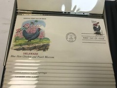 Official Birds and Flowers of Our Fifty States First Day Cover Stamp Collection