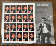 US Scott #3692 Cary Grant (Legends of Hollywood) 37c Sheet of 20 Stamps