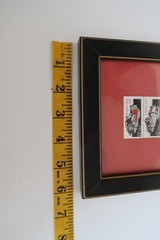 Vtg 5 Stamps Packard Cord Duesenberg Pierce Arrow Locomobile Unused Framed 1988