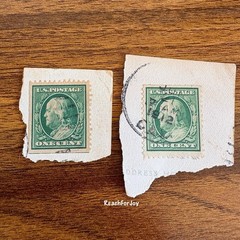 USPS Post Stamp Lot Of 12 Green George Washington Benjamin Franklin Balboa
