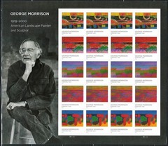 George Morrison MNH Sheet of 20 forever stamps