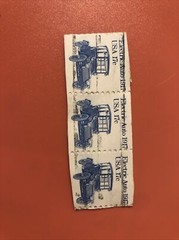 1917 Electric Auto 17 Cent Stamp