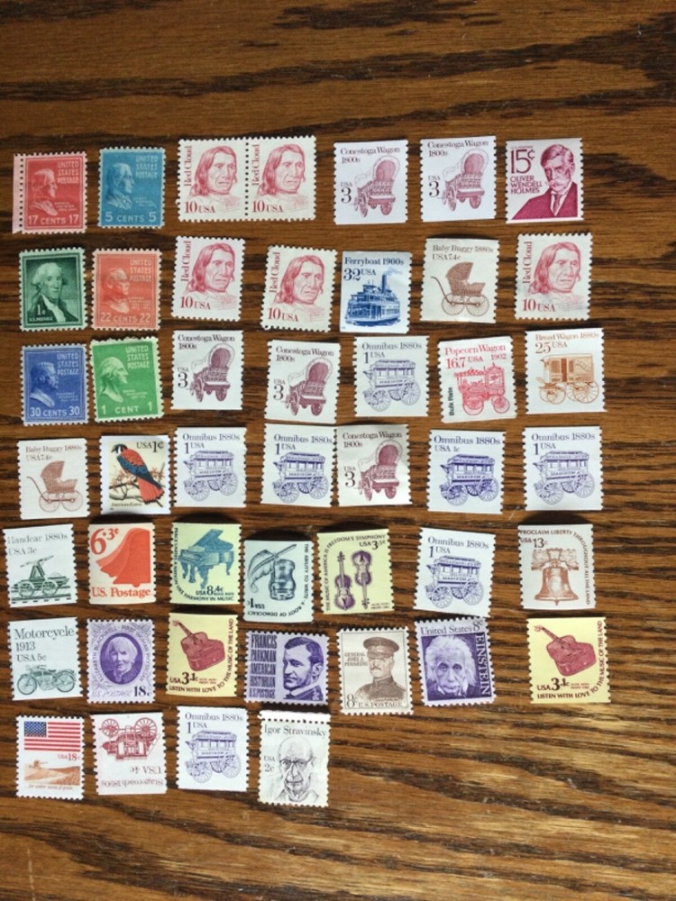 46 misc regular issue stamps -all MNH – see photo to appreciate – all MNH