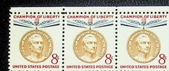 US SHEET OF 72 JOSE DE SAN MARTIN STAMPS 8 CENT FACE -A-23