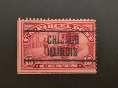 US Scott Q7 15c Parcel Post Automobile 1913 Used Chicago, IL (02)