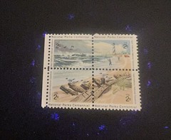1972 #1448-51 National Parks Centennial block stamp