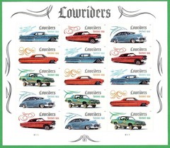 USPS Lowriders Full Sheet of 15 Forever Stamps – In Stock