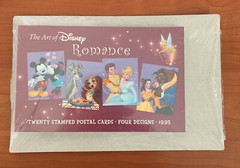 2006 US Stamped Postal Cards ART OF DISNEY ROMANCE 20 Cards 4 Designs SEALED