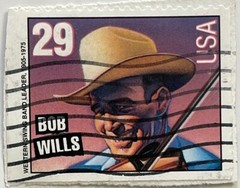 United States Postage Stamp 29 Cents Bob Wills Western Swing Band Leader