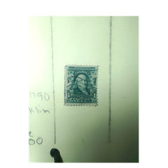 US 3 Cent Blue Postage Stamp Single Used, Historical Figures, Ungraded