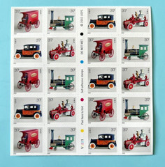 SCOTT #3626-3629e ANTIQUE TOYS 37¢ – 3 Sheets of 20 = 60 STAMPS FV$22.20 -BC179