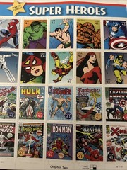 USPS 41¢ Marvel Comics Super Heroes Postage Stamps Full Sheet