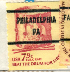 USA – 1976 Americana Issue – Instruments, Coil Stamp #3