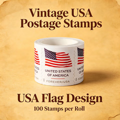 2025 US American Flag Stamps 1 Roll of 100 Mint Never Hinged MNH