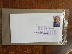 Betty White of Golden Girls postage stamped envelope first day cover 03/27/2025