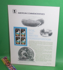 American Commemoratives Soil And Water Conservation USPS Stamps 210 Feb 6 1984