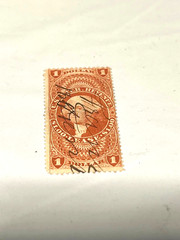US INTERNAL REVENUE POWER OF ATTORNEY 1 DOLLAR STAMP USED.
