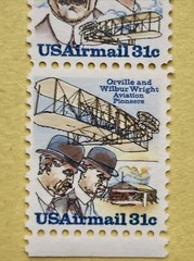 Orville and Wilbur Wright Aviation Pioneers 31c US Airmails