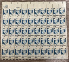 US SCOTT 1821 PANE OF 50 FRANCES PERKINS STAMPS 15 CENT FACE MNH