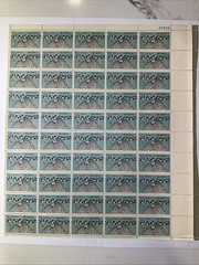Stamp US Postage 5c 5 Cent Sheet OF 50 Stamps The Sciences 1963