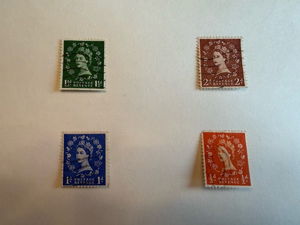 Queen Elizabeth II Stamps, Vintage Collection, Great Condition