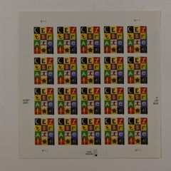 US SCOTT 4196 PANE OF 20 CELEBRATE STAMPS 41 CENT MNH