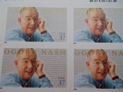 #3659 OGDEN NASH Poet Sheet of 20 37 CENT STAMPS 2001/2002 MNH Free Shipping