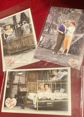 I Love Lucy Foreign Postage Stamp Sheets LUCILLE BALL & DESI ARNAZ Lot of 3