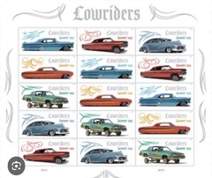 USPS Lowriders Full Sheet of 15 Forever Stamps – MNH In Stock