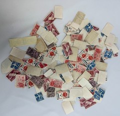 Canceled Vintage 1950s US Airmail Special Delivery and Commemorative Stamp Lot