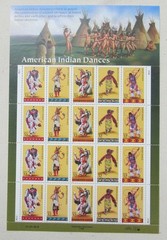 Usable 100 Assorted Mixed Multiples & Singles of 10¢ US Postage Stamps FV $10.00