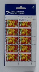 USPS Stamps 440210 Lunar New Year -Dragon