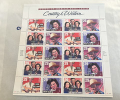 US 1993 SC 2771-2774 29c American Music Series Country & Western Sheet of 20 MNH