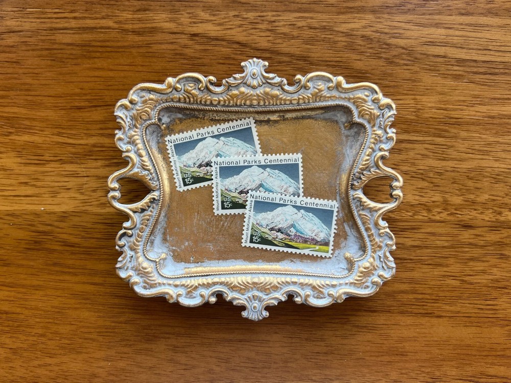7 Unused National Parks Centennial: Mount McKinley, Alaska Mail Postage Stamps