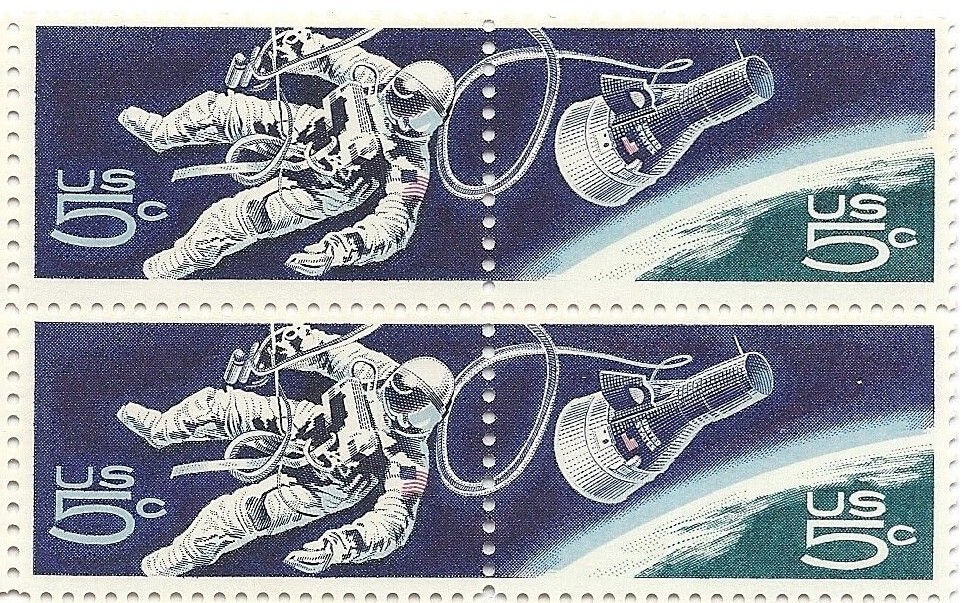 United States 5¢ Space Accomplishment Postage Stamp #1331-32 Pack of 100