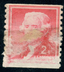 USA – 1954 – Liberty issue – Thomas Jefferson – 2¢ – #2740