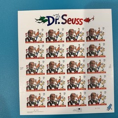 Dr. Seuss 3 Sheets Of 20 Postage Stamps 37 Cent 3835