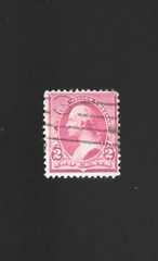RARE 1900S GEORGE WASHINGTON 2 CENT RED STAMP