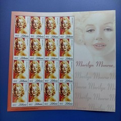 3078 Foreign Stamp Liberia 2005 World Popular Actress Marilyn Monroe Sheet