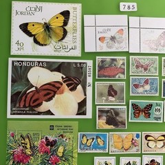 785 World Butterflies Unused Stamp