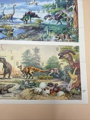 Full Sheet of 15 THE WORLD OF DINOSAURS 32¢ US Postage Stamps USA Mint Unhinged