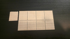 US Stamps – Scott # C72 Air Mail Booklet of 8 plus a bonus Stamp. Great Colour!