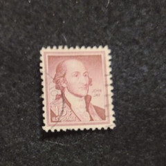 # 1046 – 1958 Liberty Series – 15¢ John Jay USA ~ Used 1 Stamp +2 FREE
