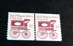 US Stamp Scott# 1903 Mail Wagon 1982 L/P P#1 MNH H260