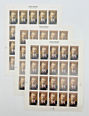 #4222 CHARLES W CHESNUTT BLK HERITAGE 41¢ – 3 SHEETS x 20 = 60 STAMPS FV$24.60