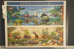 15 WORLD OF DINOSAURS 32 CENT FACE