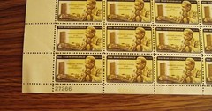 PANE OF 50 DAG HAMMARSKJOLD ERROR STAMPS 4 CENT FACE MNH