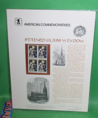 American Commemoratives Stained glass Window USPS Stamps 136 October 31, 1980