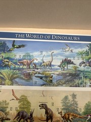 Full Sheet of 15 THE WORLD OF DINOSAURS 32¢ US Postage Stamps USA Mint Unhinged