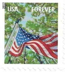 100 Multicolor Forever Stamps A Flag For All Seasons USPS Self Adhesive